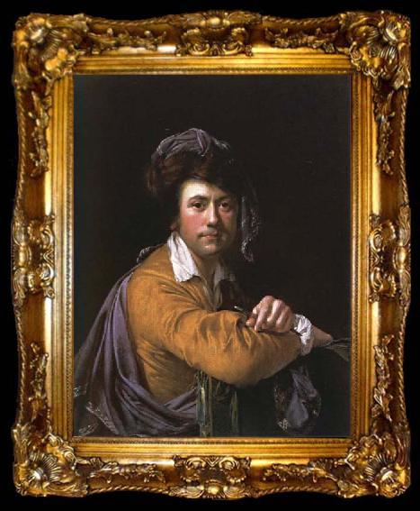 framed  Joseph wright of derby Self-Portrait at the Age of about Forty, ta009-2
